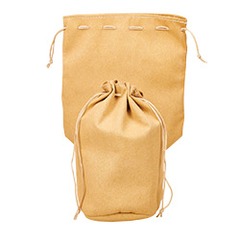 Dice Bag - Leather 8x7x5 Tan